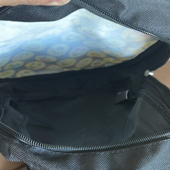 🎈3/$20 NWT Emojination black emoji mini backpack - Picture 6 of 7
